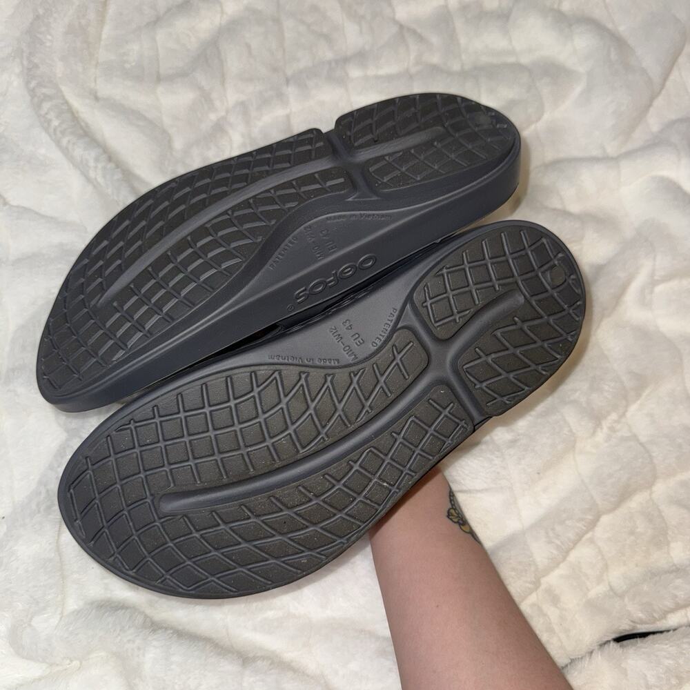 OOFOS OOriginal Unisex Slate Gray US Men's 10 Women's 12 - Picture 7 of 8